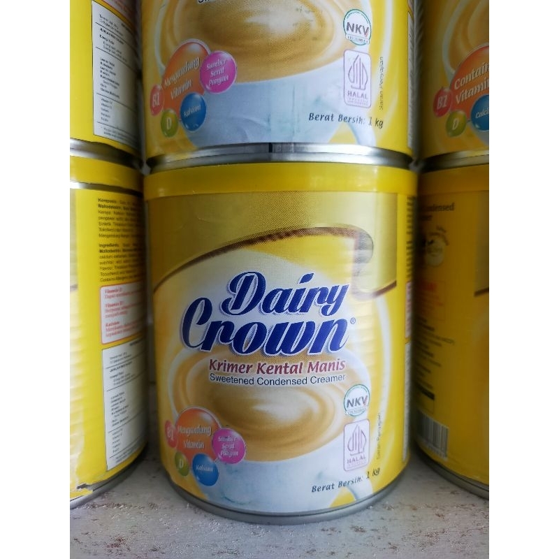 

Susu Kental Manis Dairy Crown 1kg