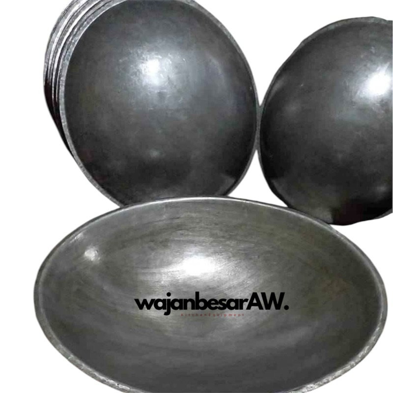 Wajan Plat Besar 90 Cm Kuali Wajan Penggorengan Anti Lengket