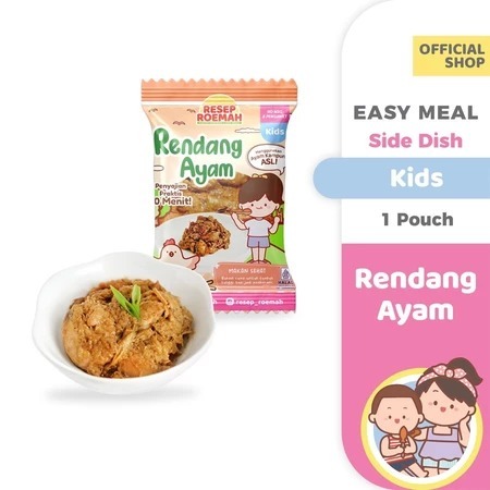 

RR 1 PORSI Rendang Ayam / Makanan Sehat Anak Balita / Kids Healthy Homemade Frozen Food / No MSG