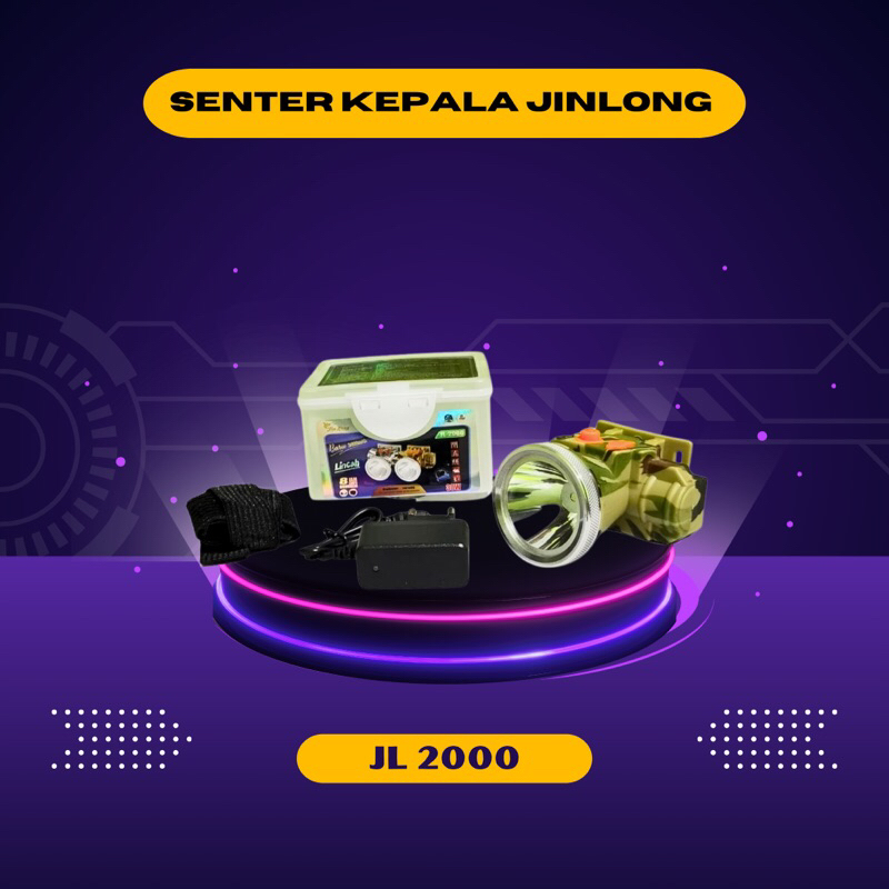 Senter kepala jinlong jl 2000