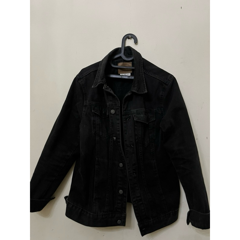 jaket denim pull & bear