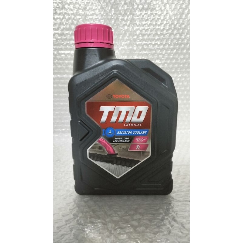 TMO Air radiator Coolant 50/50 merah 1 liter cairan pendingin mobil motor super long life toyota