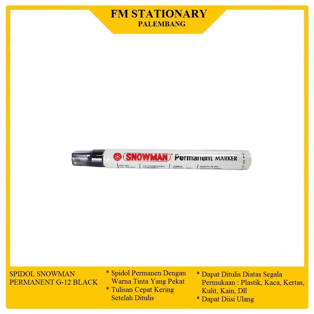 

Spidol Snowman Permanent 1 pcs