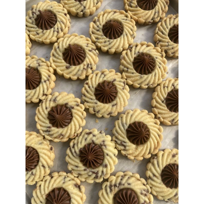 

Hazelnut tart cookies kue kering