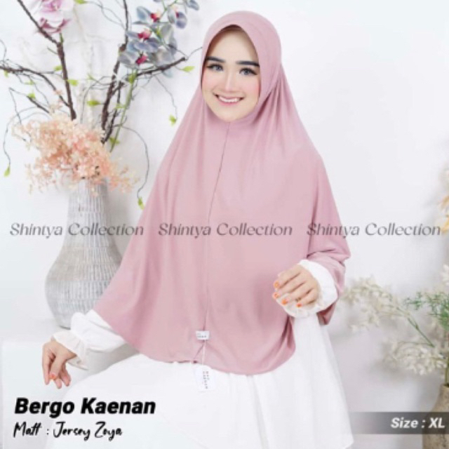HIJAB BERGO KENAN JUMBO KENAN PET BY KENAN MATT JERSEY ZOYA