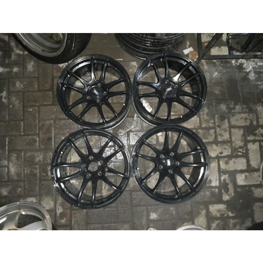 Velg Second HSR KAMIKAZE Ring 17 Lubang 5 untuk XPANDER HRV ERTIGA SERENA RUSH DLL
