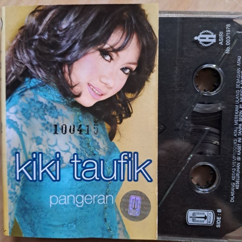 Kaset Dangdut Kiki Taufik Album Pangeran