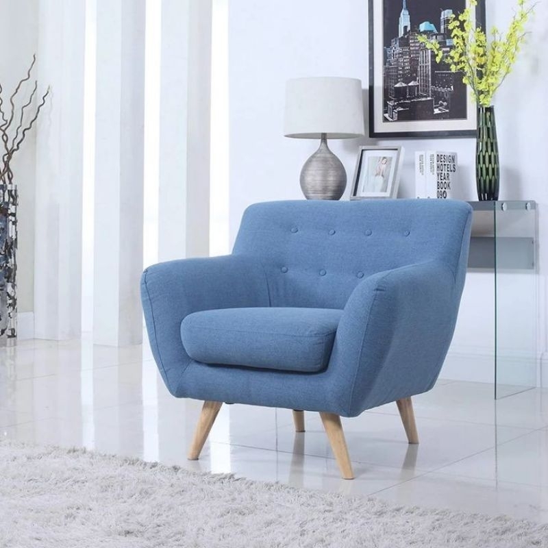 sofa single sofa minimalis sofa santai