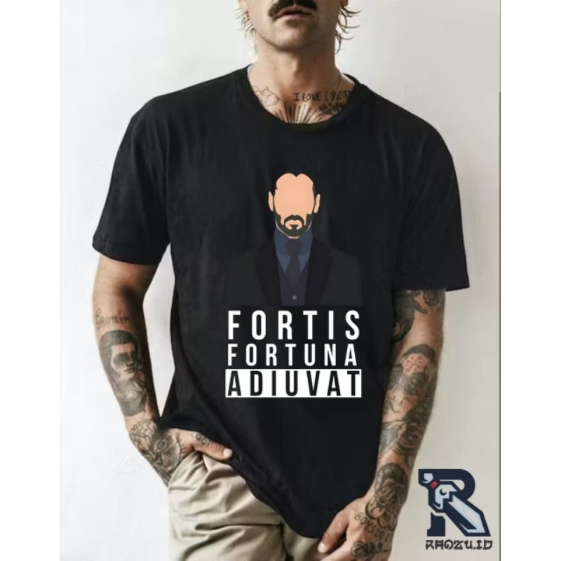 kaos t-shirt john wick fortis fortuna adiuvat