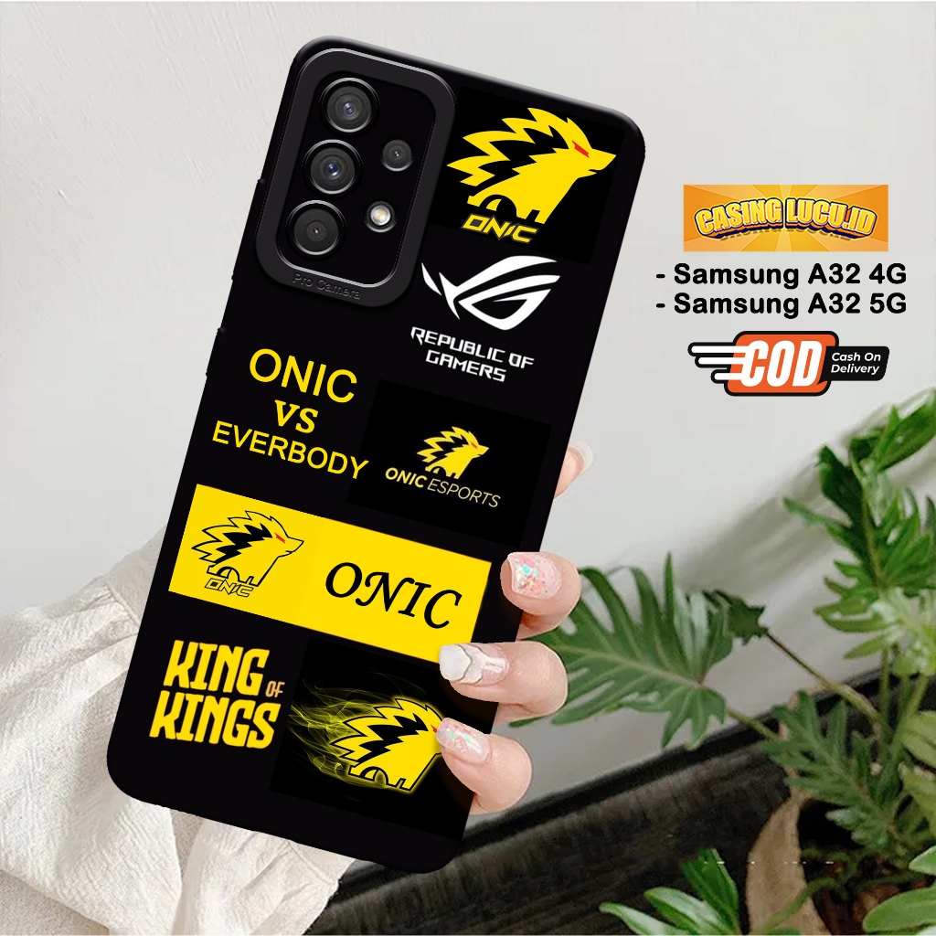 Case Samsung A32 4G / A32 5G - Fashion Case Gaming - Casing Hp Samsung A32 4G / A32 5G - Softcase Hp