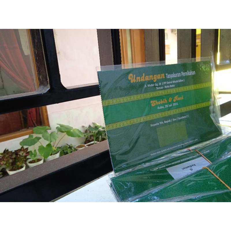 

undangan kertas art paper