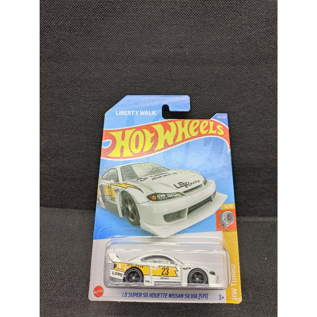Hot wheels Hotwheels LB Super Silhouette Nissan Silvia S15 Liberty Walk LBWK Original Japan Card