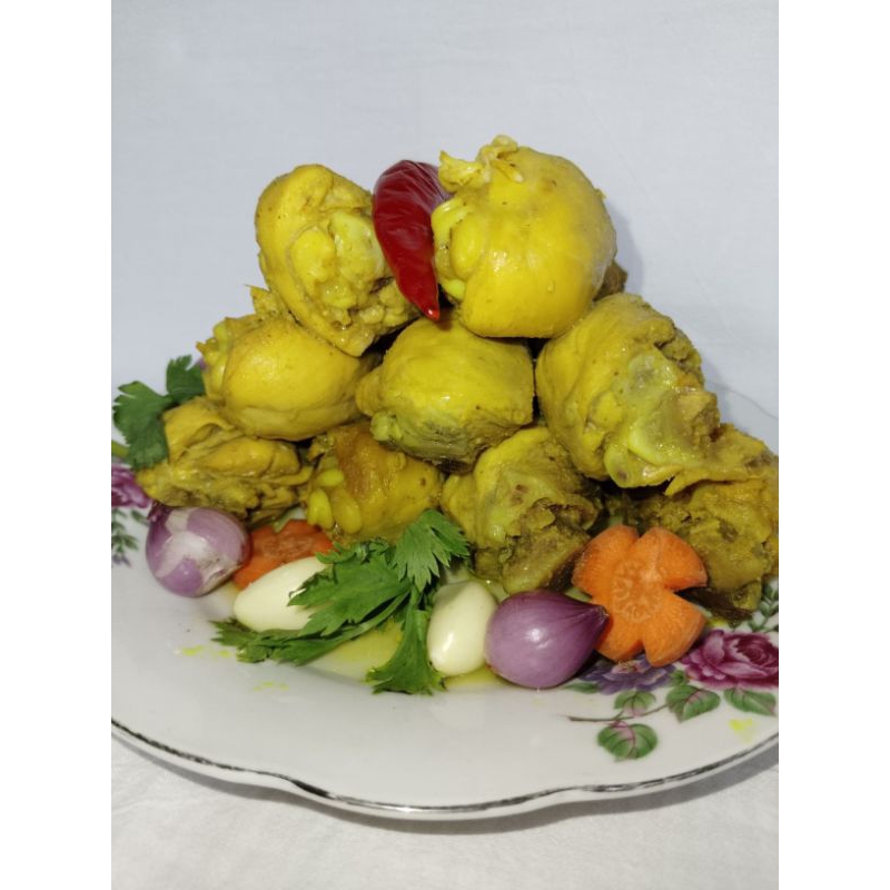 

AYAM UNGKEP BUMBU KUNING FROZEN DENGAN BUMBU MELIMPAH ISI 10 POTONG