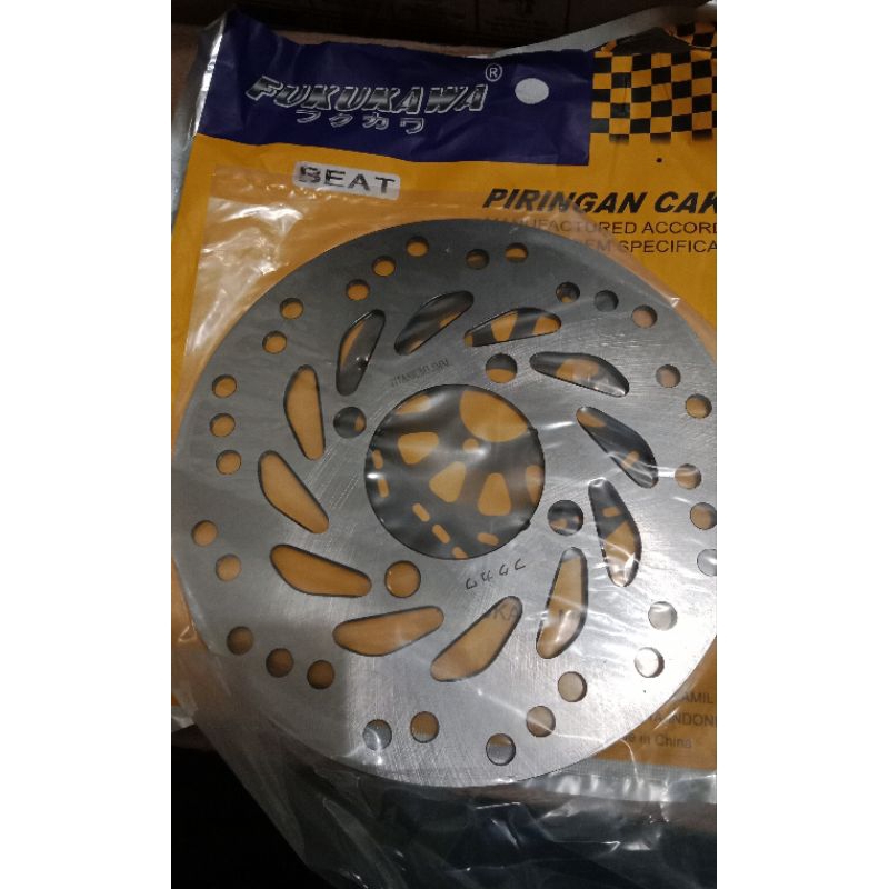 PIRINGAN CAKRAM BEAT ORIGINAL FUKUKAWA. SECOPY CARBU