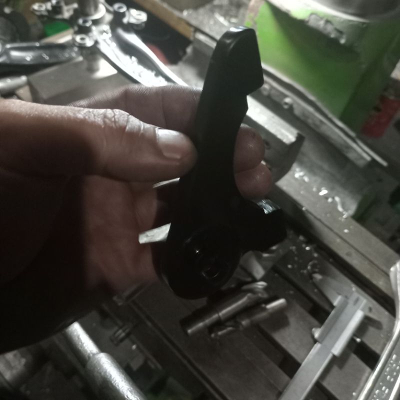 disc brake U120mm warna anodize hitam