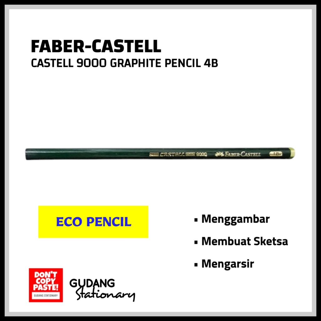 

Pensil 4B FABER-CASTELL [ 1 piece ]