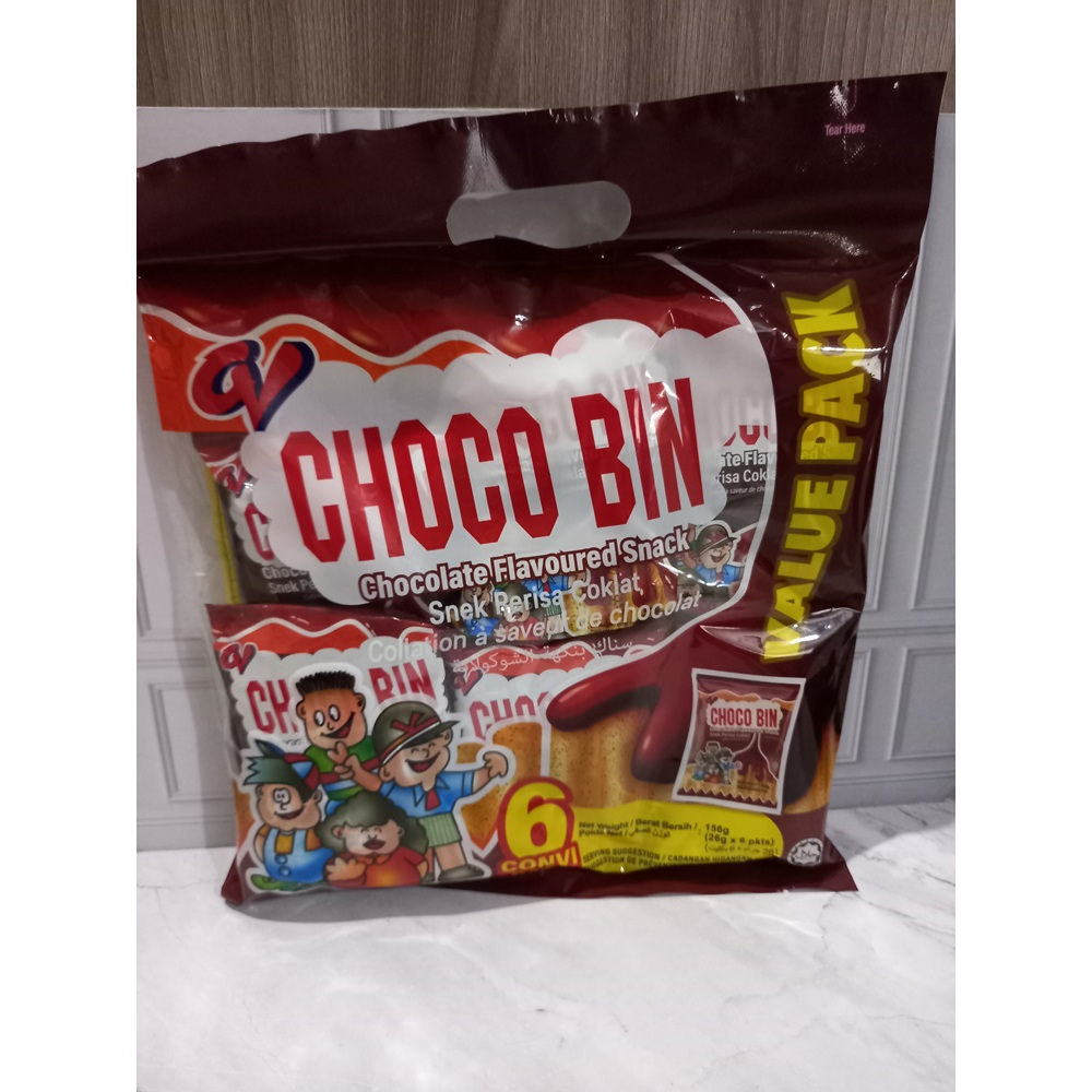 

ValuePack Choco Bin Snack Chocolate Flavoured