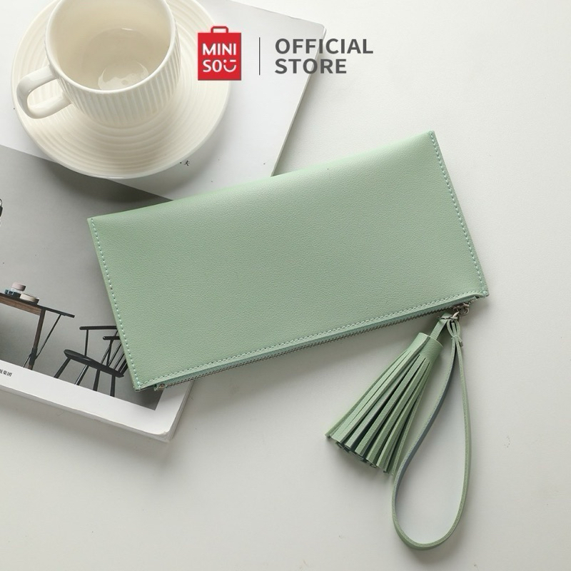 Miniso Tassel Pouch / Dompet wanita wallet long wallet dompet panjang