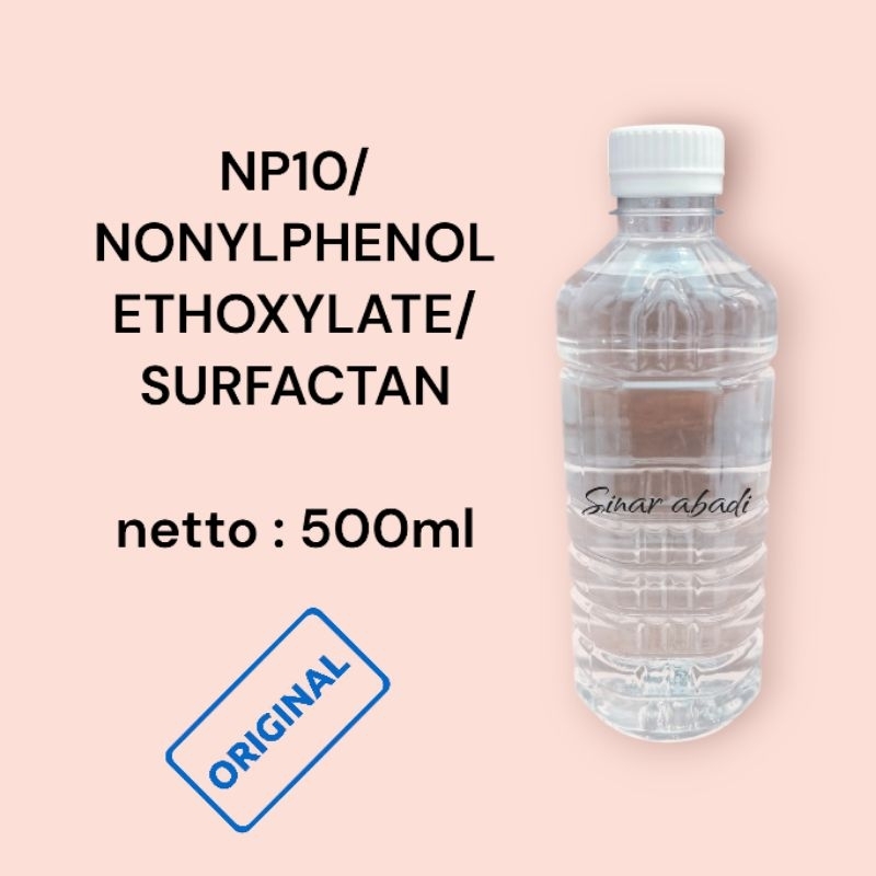 NP10/NONYLPHENOL ETHOXYLATE/TERGITOL/SURFACTAN @500ml
