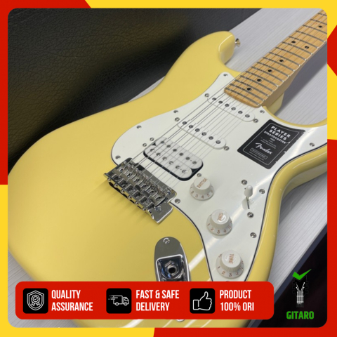 Gitar Elektrik Gitar Fender Player HSS Stratocaster Maple Buttercream