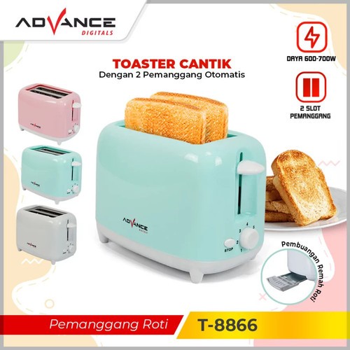 TOASTER / PEMANGGANG ROTI ADVANCE 8866