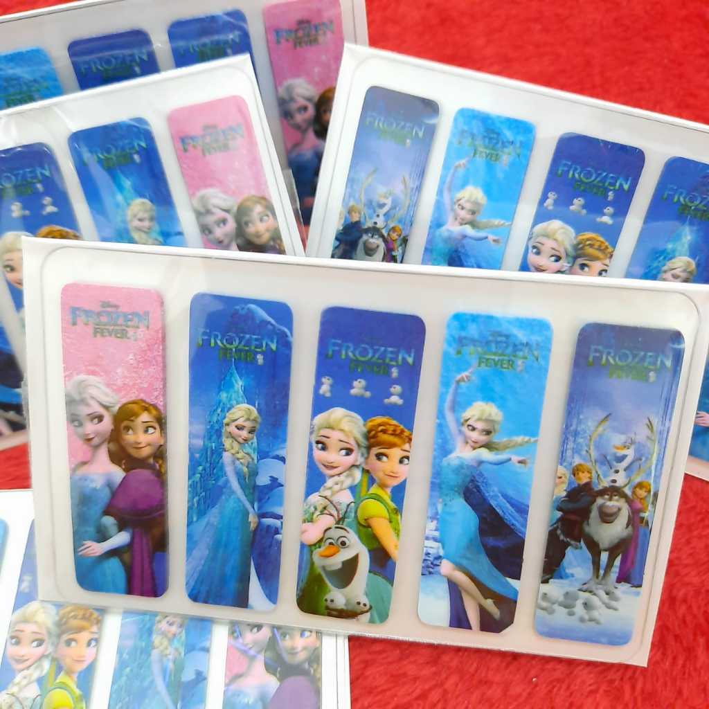 

Sticky Note Plastik Motif Karakter Frozen / Stick Note Bookmark Pembatas Buku Murah Harga Grosir Bisa Cod