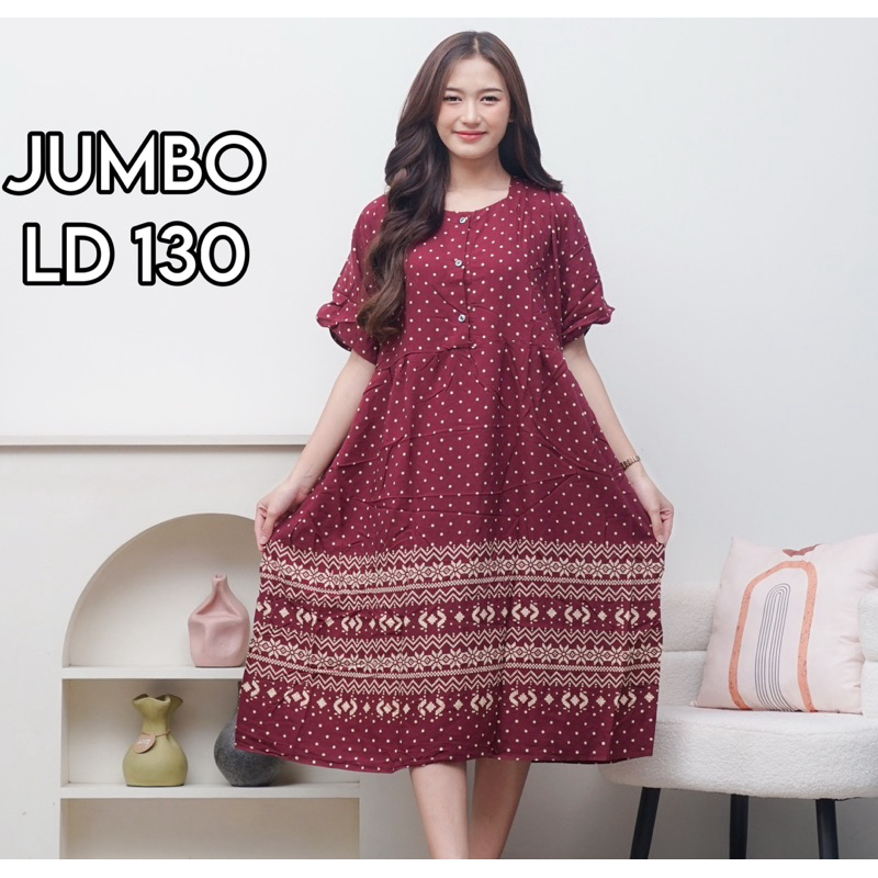 Daster Rayon Jumbo Ld 130. DASTER JUMBO MURAH LD 130