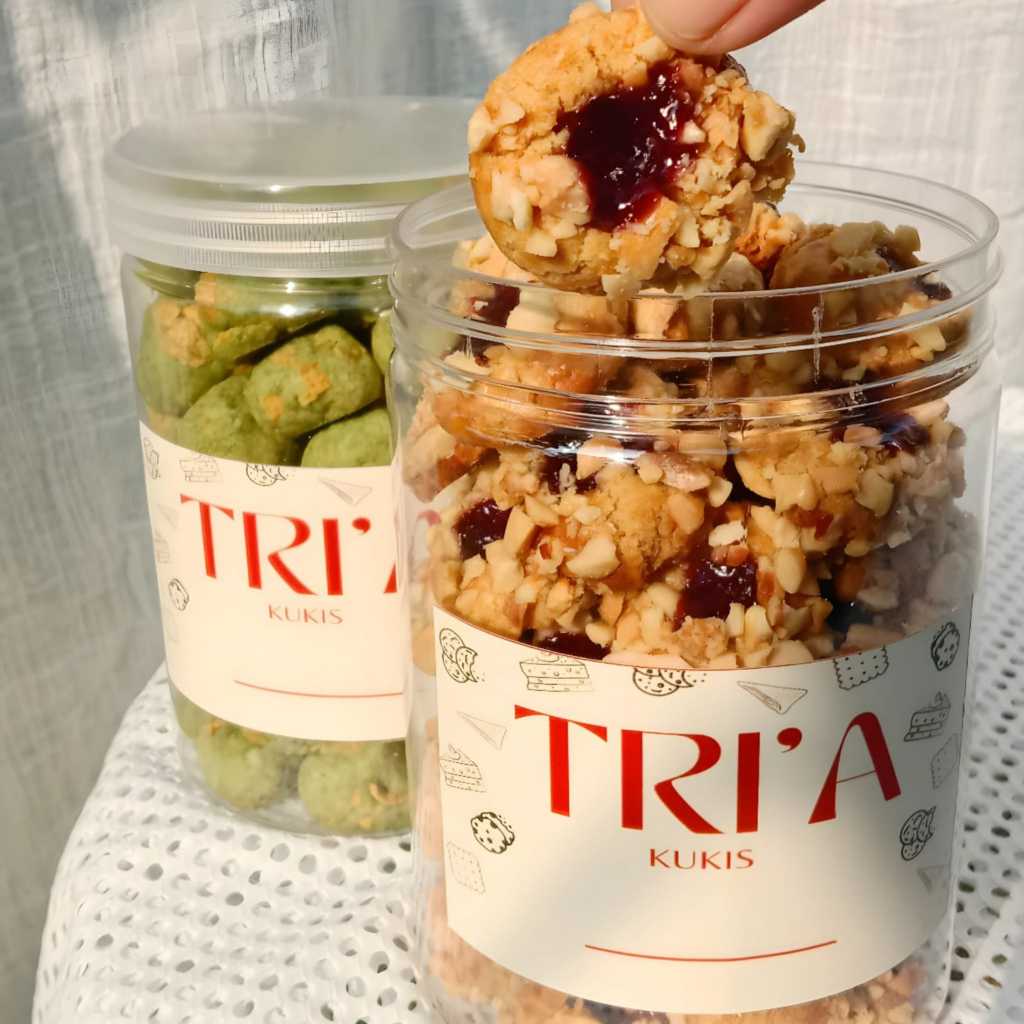 

Cookies Kue Kering Blueberry Thumbprint - Dessert Jar