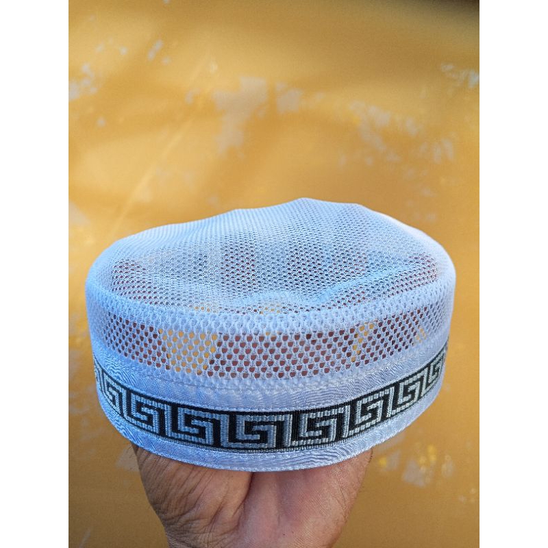 kopiah Madinah jaring kopiah haji peci jaring