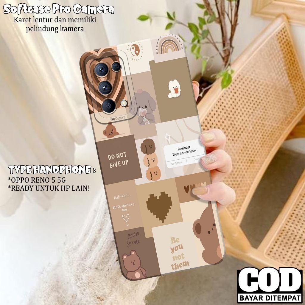 Case OPPO RENO 5 5G - Softcase OPPO RENO 5 5G - Fashion Case AESTHETIC - Casing OPPO RENO 5 5G - Sof