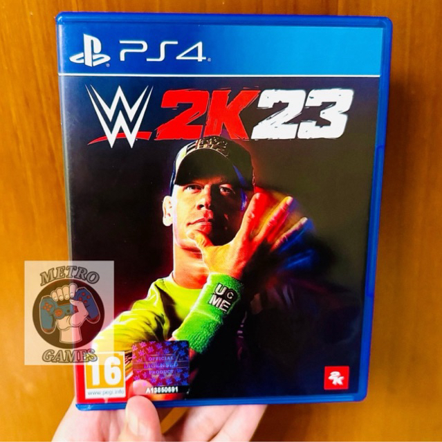 Ps4 WWE 2K23 Kaset WWE 2K23 PS Playstation 4 5 CD BD Game Games Original asli ori ww w2k23 ww2k23 ww