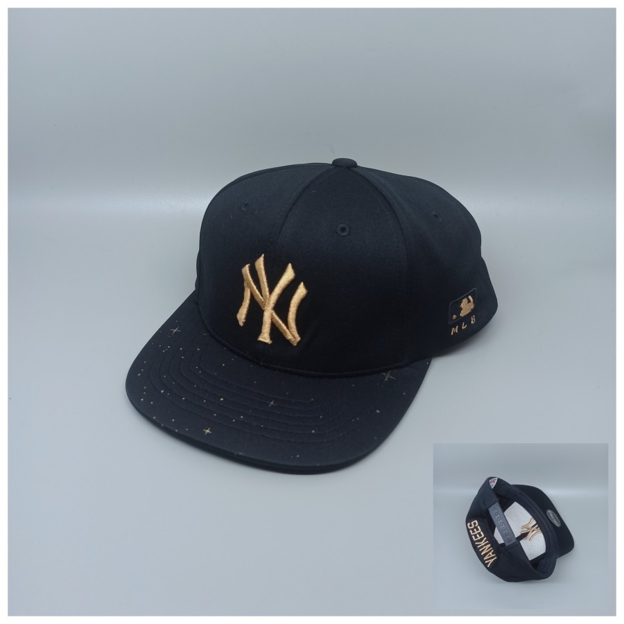 Topi MLB NY Yankees Snapback Second Preloved Original 978