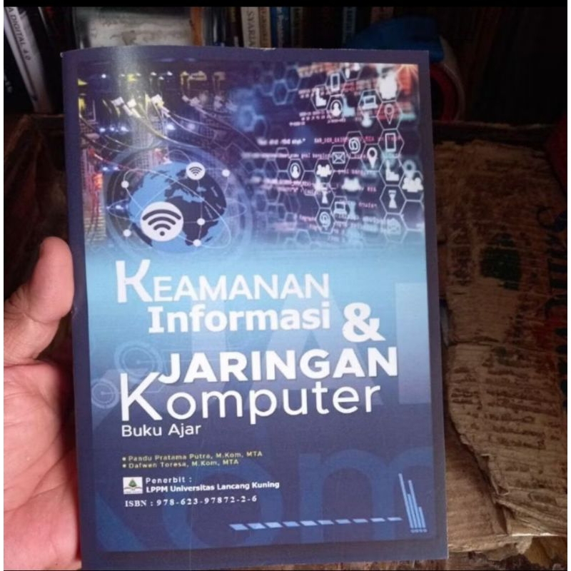 Buku KEAMANAN INFORMASI & JARINGAN KOMPUTER karangan Pandu Pratama Putra