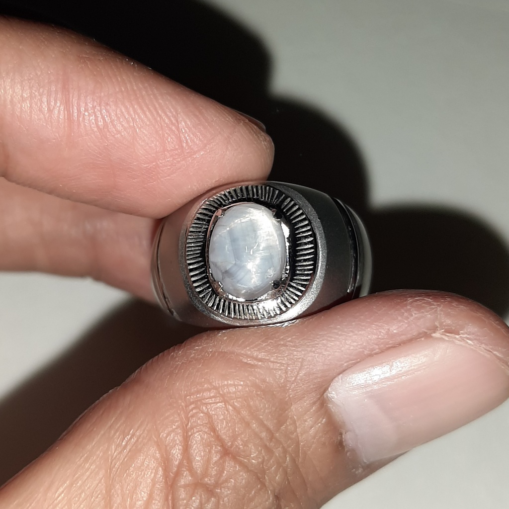 Natural Star Sapphire Safir Star Blu Safir/Blue Safir/Srilangka/Srilanka/Ceylon/Selon Ruby Emerald T