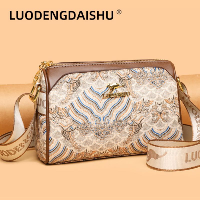 Tas wanita selempang crossbody tali lebar TF8859