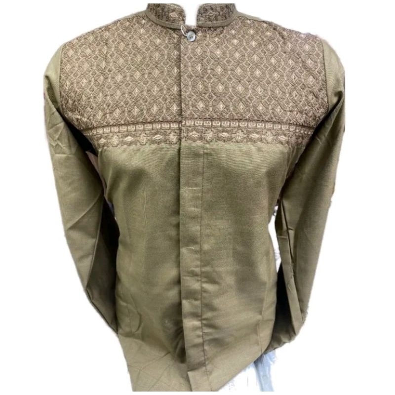 baju koko hasgradini lengan panjang warna