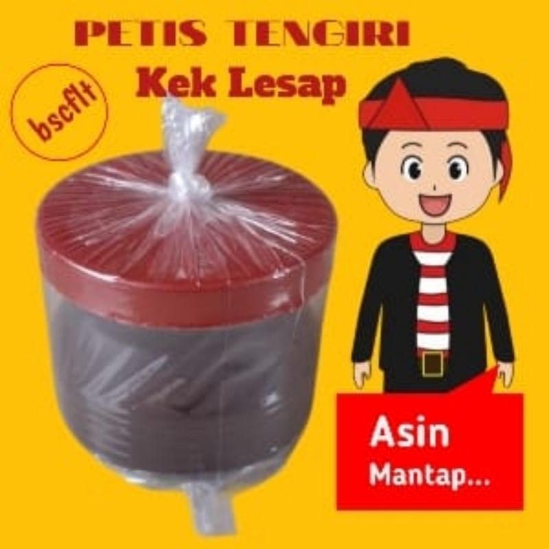 

Petis B034 Asin ikan tengiri Kek Lesap Asli Madura