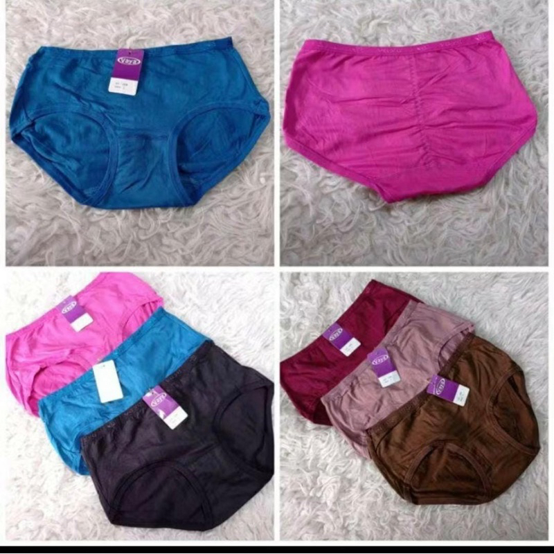 VAYA (6PCS) CELANA DALAM WANITA TIPE ART  288 VAYA SOFT ORIGINAL /KOLOR CEWEK WANITA VAYA SOFT