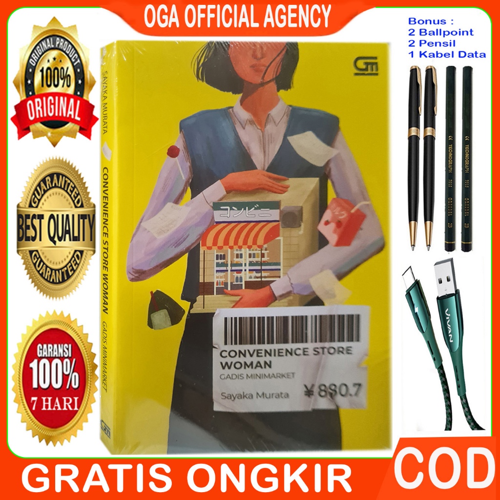 Novel Gadis MInimarket - Original