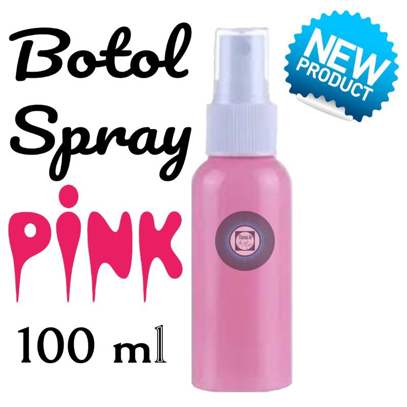spray BOTOL SPRAY 100 ML WARNA PINK
