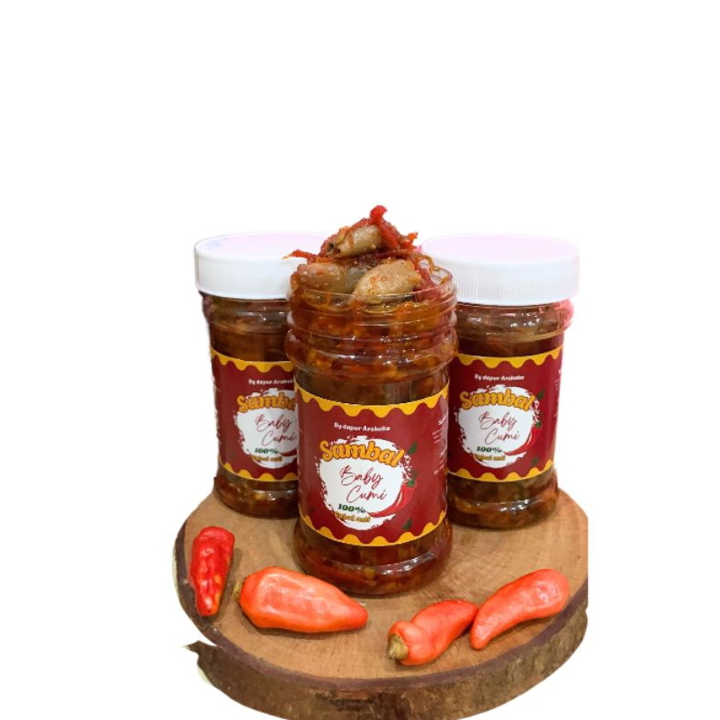 

Sambal cumiBaby cumi150gr SambalPedas
