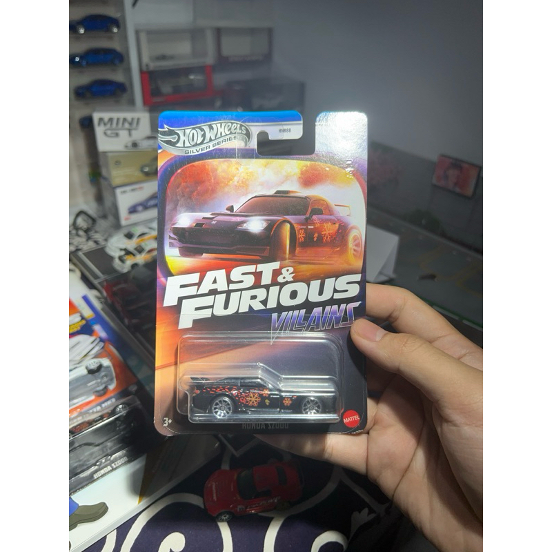 Hot Wheels Fast and Furious Villains S2000 Hitam