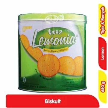 

NISSIN LEMONIA BISKUIT RASA LEMON KALENG 650gr