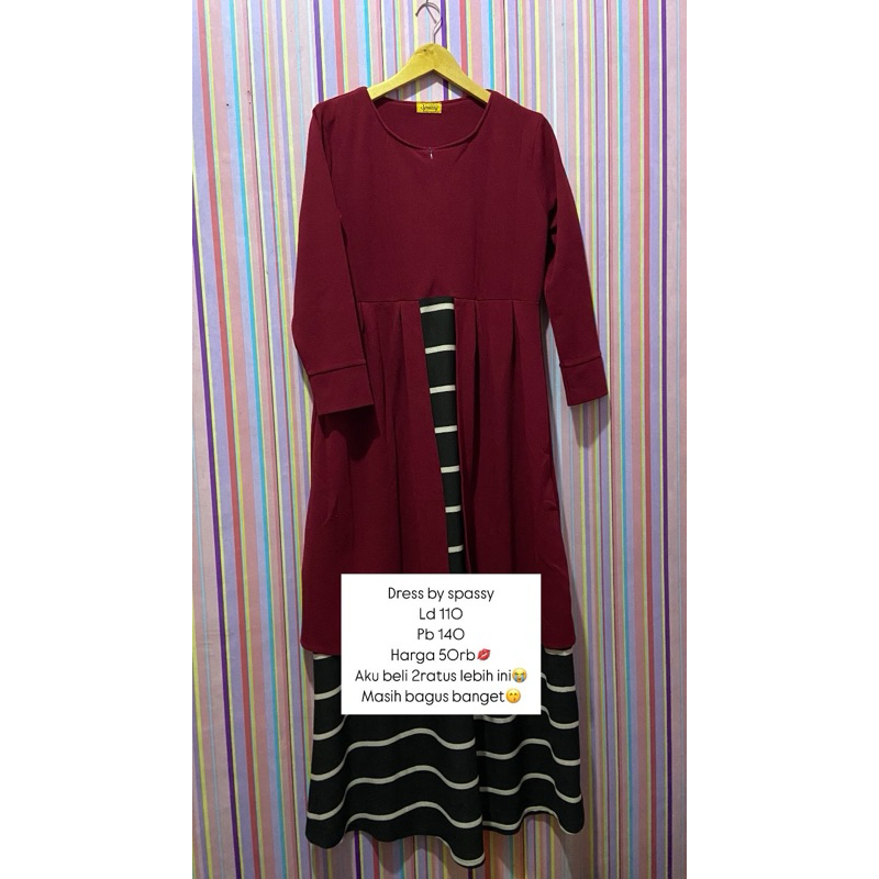 preloved dress spassy