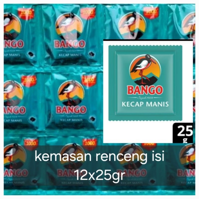 

kecap bango kemasan renceng 25grx12