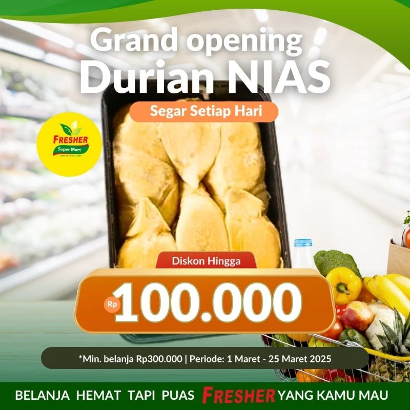 

DURIAN NIAS PREMIUM || FRESHER Durian pilihan terbaik