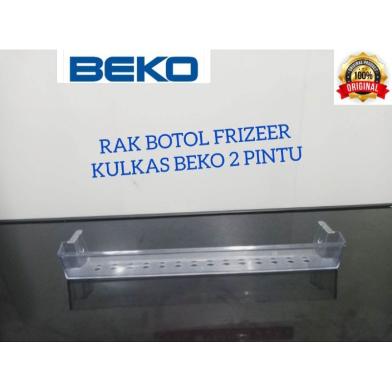 RAK BOTOL FRIZEER KULKAS BEKO 2 PINTU.SECOND ORIGINAL