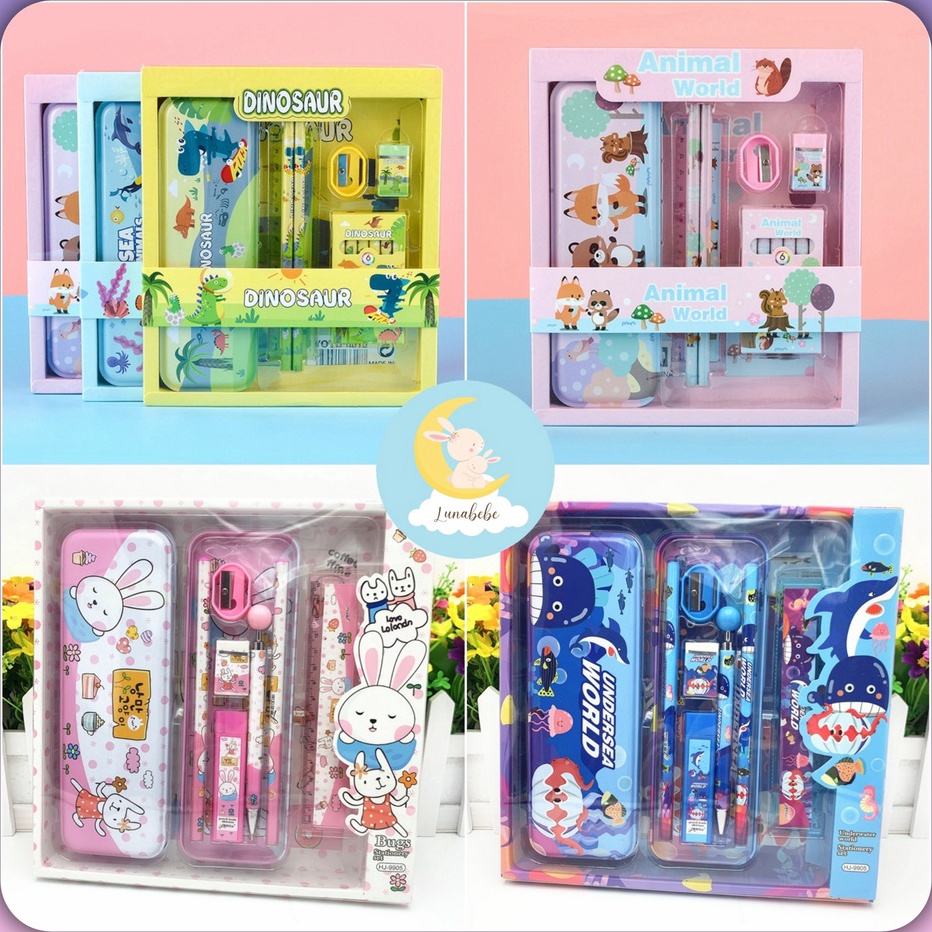 

Kotak Pensil Anak Set 7In1 Stationery Untuk Hadiah Anak Sekolah Kotak Pensil Karakter Murah Stationery Set 8in1 Alat Tulis Set Tepak Pensil