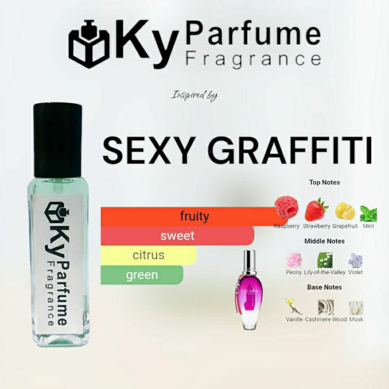 ESCADA SEXY GRAFITI Inspired Parfume {Ky Parfume}
