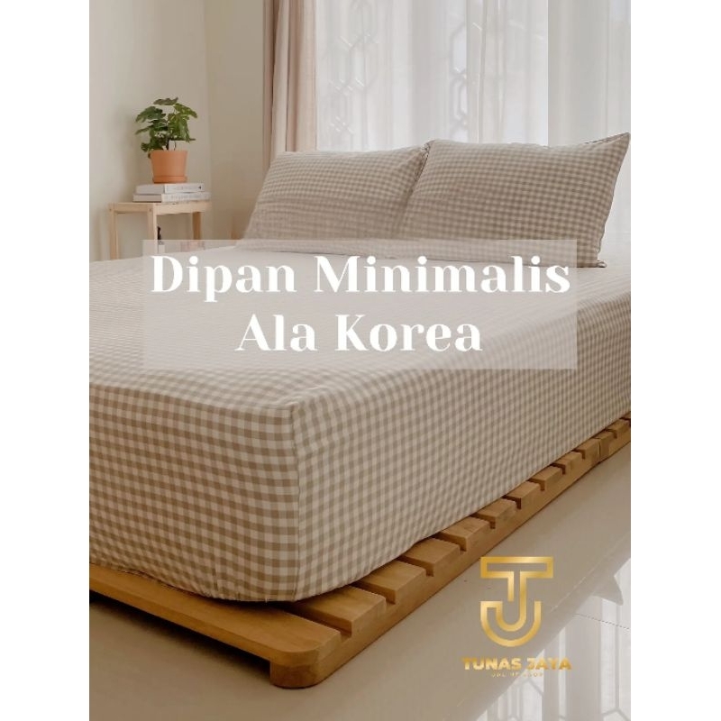 DIPAN KASUR 160X200 MINIMALIS TEMPAT TIDUR BONGKAR PASANG ALAS KAYU LESEHAN JEPANG KOREA AESTHETIC